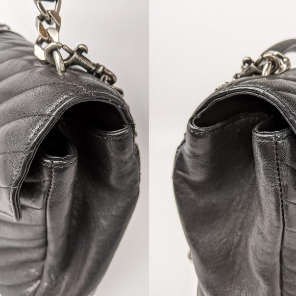 SOLD Saint Laurent Black Large College Bag - Picture 11 of 12